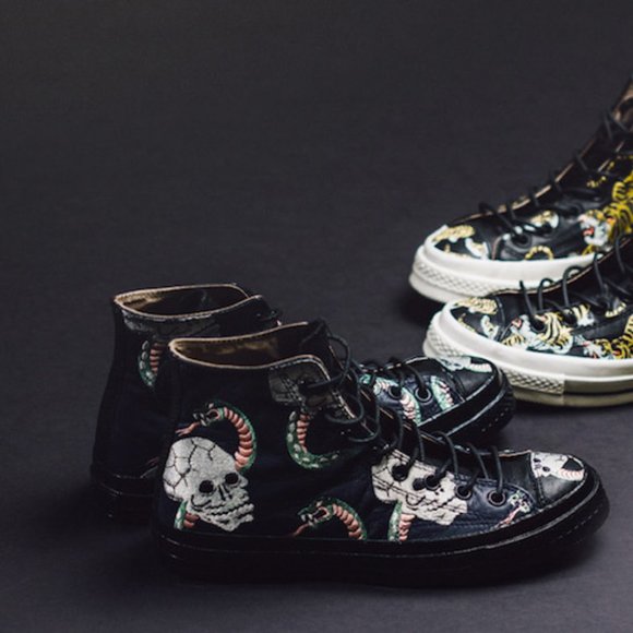 NIB Converse CTAS 1970 Hi Souvenir Jacket Dokur Total Eclip152550C US Mens 11 - Picture 3 of 11